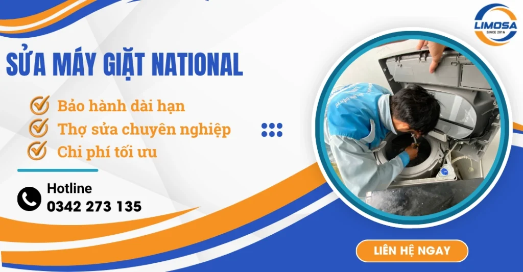 Máy giặt National báo lỗi U13 - Nguyên nhân, cách sửa chữa và lời khuyên hữu ích