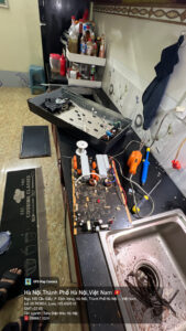 Sửa bếp từ panasonic nội địa nhật tại quốc oai , thạch thất - đt : 0986 611 024