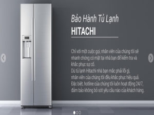 Bảo hành tủ lạnh hitachi