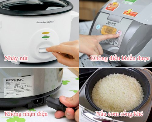 Nồi bị hỏng và không hoạt động