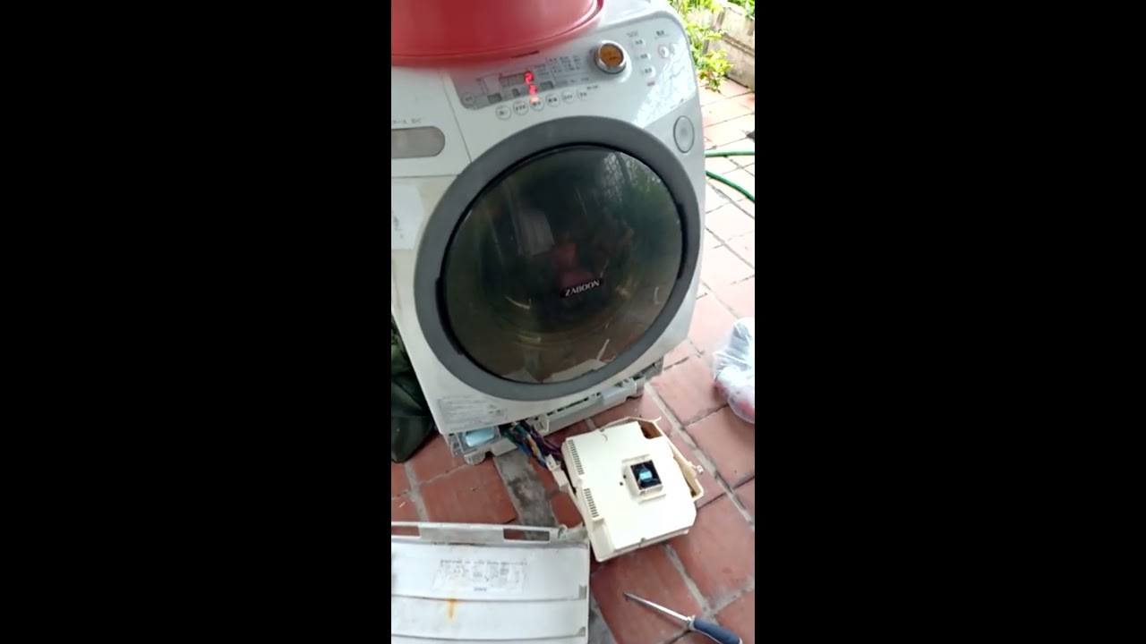 Cách khắc phục máy giặt Toshiba hiện đại Nhật Bản báo lỗi EC 11