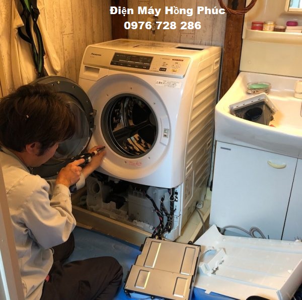 Sửa máy giặt Panasonic, National nội địa Nhật báo lỗi H01
