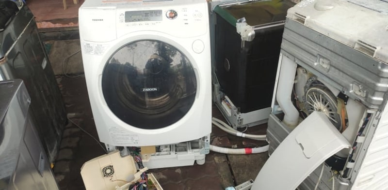 Sửa máy giặt Panasonic, National nội địa Nhật báo lỗi H36