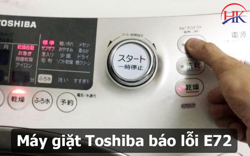Sửa lỗi C1 máy giặt Toshiba nội địa Nhật tại nhà