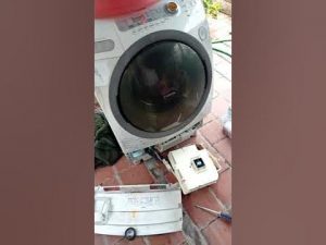 Sửa lỗi C1 máy giặt Toshiba nội địa Nhật tại nhà