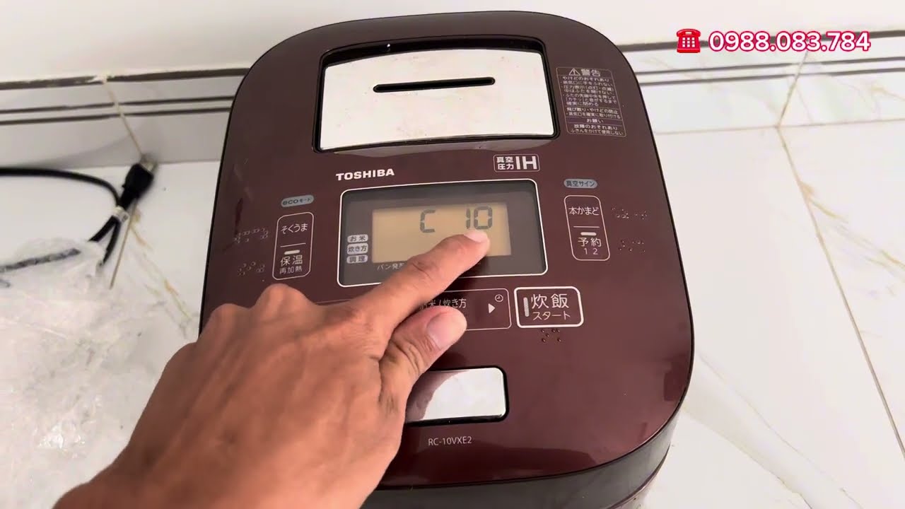 Sửa lỗi F13 nồi cơm điện Toshiba cao tần IH Nhật - Giải pháp hiệu quả và chi tiết