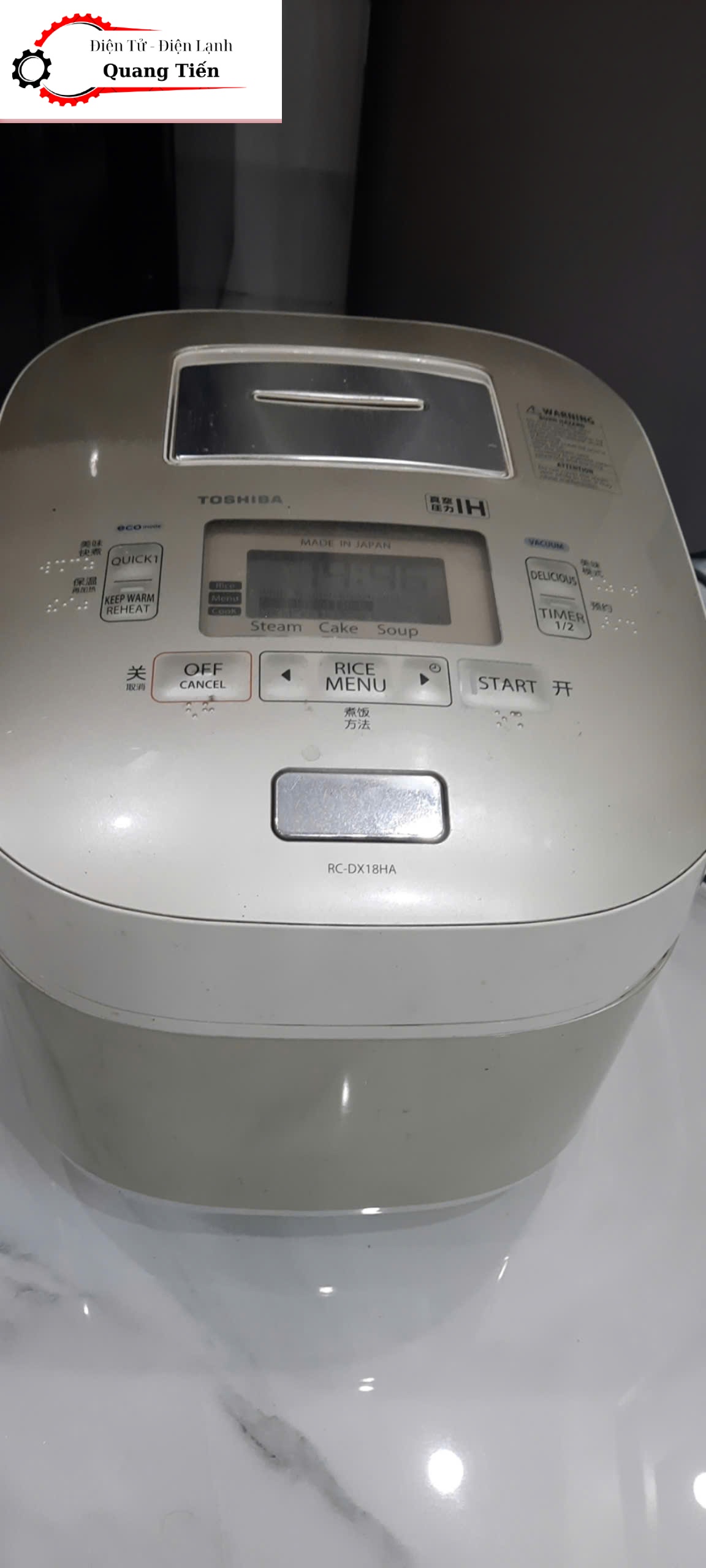Giá sửa nồi cơm điện Nhật cắm nhầm điện – Những điều cần biết để bảo vệ thiết bị của bạn